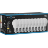 Mexen Nova 10x LED крушка E27, G45, 5W, Топла - 3000K, 525 lm - L101-E27-0530-01x10