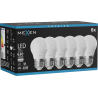 Mexen Nova 6x LED крушка E27, G45, 6W, Неутрална - 4000K, 630 lm - L101-E27-0640-01x06