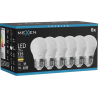 Mexen Nova 6x LED крушка E27, G45, 7W, Топла - 3000K, 735 lm - L101-E27-0730-01x06