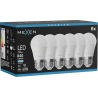 Mexen Nova 6x LED крушка E27, G45, 8W, Студена - 6500K, 840 lm - L101-E27-0865-01x06