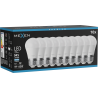 Mexen Nova 10x LED крушка E27, G45, 9W, Студена - 6500K, 945 lm - L101-E27-0965-01x10