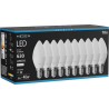 Mexen Nova 10x LED крушка E14, C37, 6W, Неутрална - 4000K, 630 lm - L102-E14-0640-01x10