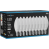 Mexen Nova 10x LED крушка E14, C37, 9W, Неутрална - 4000K, 945 lm - L102-E14-0940-01x10