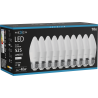 Mexen Nova 10x LED крушка E27, C37, 5W, Неутрална - 4000K, 525 lm - L102-E27-0540-01x10