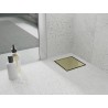 Mexen Flat-Q M13 подов отвор квадратен 12 x 12 см, златен - 1510012