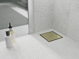 Mexen Flat-Q M13 подов квадрат 15 x 15 cm, златен - 1510015