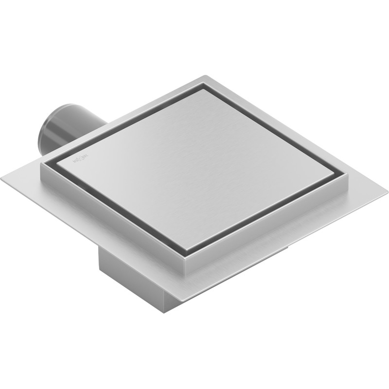 Mexen Flat-Q M13 квадратен подов сифон 20 x 20 cm, неръждаема стомана - 1010020
