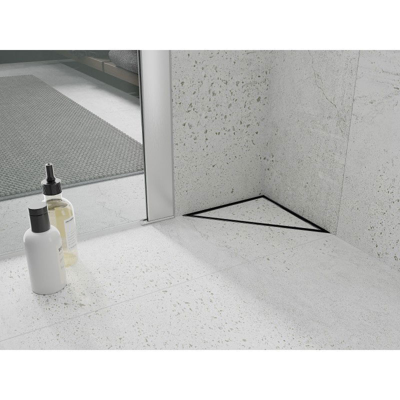 Mexen Flat-T M13 подов щокътен 20 x 20 см, черен - 1710320