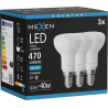 Mexen Nova 3x LED крушка E14, R50, 4,5W, Студена - 6500K, 470 lm - L103-E14-0565-01x03