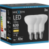 Mexen Nova 3x LED крушка E14, R50, 6W, Топло - 3000K, 630 lm - L103-E14-0630-01x03