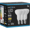 Mexen Nova 3x LED крушка E14, R50, 8W, Топла - 3000K, 840 lm - L103-E14-0830-01x03