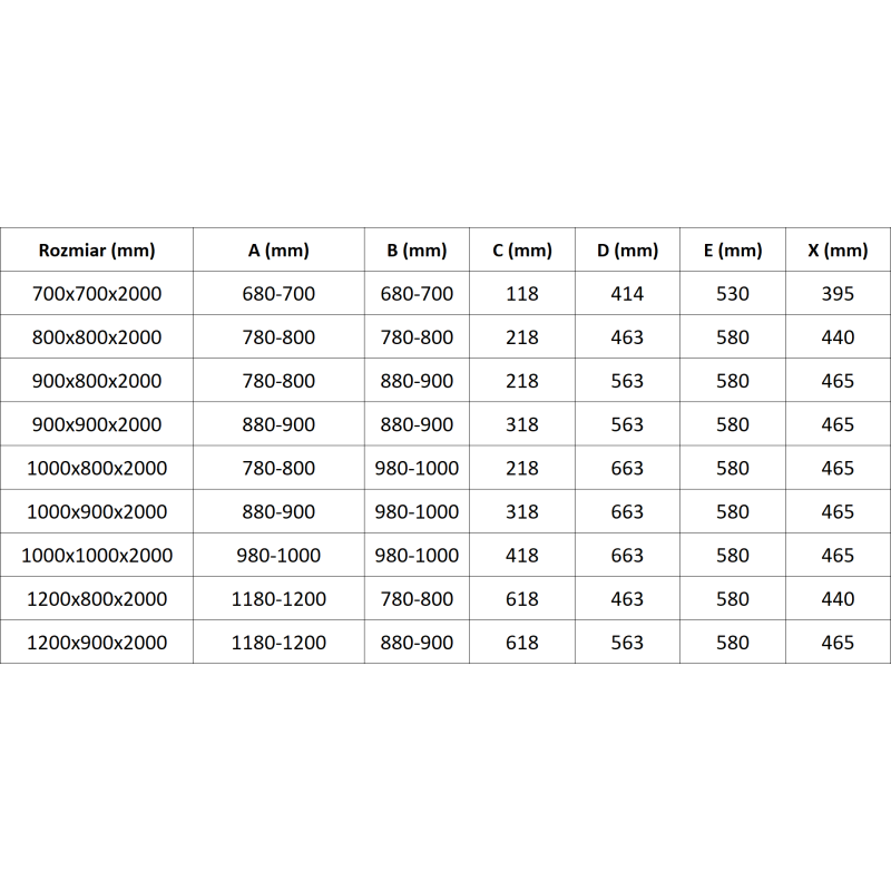 Mexen Exo полукръгла асиметрична душ кабина, плъзгаща се, 100 x 80 cm, прозрачна, хром - 8131-100-080-01-00