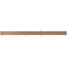 Mexen Flat M13 маскиращ капак 2в1 за линейно оттичане 100 см, четкана мед - 1C19100