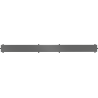Mexen Flat M13 декоративна лента 2 в 1 за линеен сифон 60 cm, оръжеен сив четкан