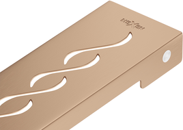 Mexen Flat M18 покритие за линейно оттичане 60 см, четкана мед - 1C23060