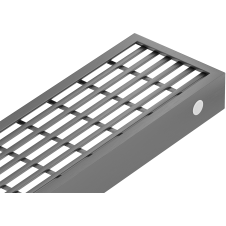 Mexen Flat M33 капак за линеен отток 60 см, четка gun gray - 1E33060