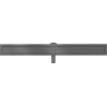 Mexen Flat 360° корпус за линеен отток въртящ 90 см, gun gray четкан - 1E40090