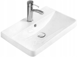 Mexen Dagna мивка, вградена в плота, 60 x 35 cm, бяла - 21996000