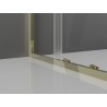 Mexen Exo-S 3S 3-стенна, плъзгаща се душ кабина 135 x 80 см, прозрачна, златна