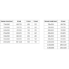 Mexen Exo-BR 3S душ кабина с 3 стени с отваряеми врати 100 x 70 см, прозрачна,
