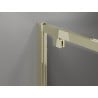 Mexen Exo-3S душ кабина 3-стенна със сгъваеми врати 95 x 110 см, прозрачна,