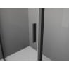 Mexen Exo-3S душ кабина 3-стенна с отваряеми врати 95 x 95 см, прозрачна, черна