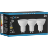 Mexen Nova 3x LED крушка GU10, 1,5W, Топла - 3000K, 158 lm - L107-GU10-0130-01x03