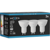 Mexen Nova 3x LED крушка GU10, 3W, Неутрална - 4000K, 315 lm - L107-GU10-0340-01x03
