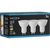 Mexen Nova 3x LED крушка GU10, 6W, Топла - 3000K, 630 lm - L107-GU10-0630-01x03