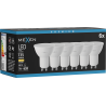 Mexen Nova 6x LED крушка GU10, 7W, Топло - 3000K, 735 lm - L107-GU10-0730-01x06