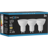 Mexen Nova 3x LED крушка GU10, 8W, Топла - 3000K, 840 lm - L108-GU10-0830-01x03