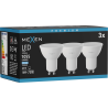 Mexen Nova 3x LED крушка GU10, 10W, Студена - 6500K, 1055 lm - L108-GU10-1065-01x03