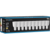 Mexen Nova 10x LED крушка GU10, 12W, Топла - 3000K, 1260 lm - L108-GU10-1230-01x10