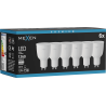 Mexen Nova 6x LED крушка GU10, 12W, Неутрална - 4000K, 1260 lm - L108-GU10-1240-01x06