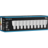 Mexen Nova 10x LED крушка GU10, 12W, Неутрална - 4000K, 1260 lm - L108-GU10-1240-01x10