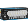 Mexen Vintis 10x LED крушка с нажежаема жичка E14, G45, 2W, Неутрална - 4000K, 240 lm,