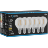 Mexen Vintis 6x светодиодна филаментна крушка E14, G45, 6W, Топла - 2700K, 720 lm,