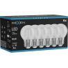 Mexen Vintis 6x LED крушка с нажежаема жичка E27, G45, 4W, 55 lm, синя - L156-E27-04XX-47x06