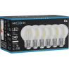 Mexen Vintis 6x LED филамент крушка E27, G45, 2W, Неутрална - 4000K, 240 lm, прозрачна -