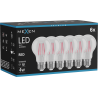 Mexen Vintis 6x LED филaментна крушка E27, A60, 4W, 55 lm, червена - L150-E27-04XX-45x06