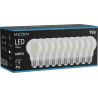 Mexen Vintis 10x LED филаментна крушка E27, A60, 4W, 55 lm, зелена - L150-E27-04XX-46x10