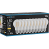 Mexen Vintis 10x LED нажежаема жичка E27, A60, 6W, Топло - 2700K, 720 lm, прозрачно