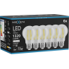 Mexen Vintis 6x LED филамент крушка E27, A60, 10W, неутрална - 4000K, 1320 lm, прозрачна