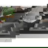 Mexen Mario двоен кухненски гранитен мивка с батерия Rita, сив - 6504-71-670300-00