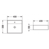 Mexen Mini надплотна мивка 40 x 30 см, черна мат - 21094085