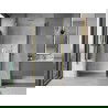 Mexen Mist врата за душ кабина 85 cm, прозрачни, златисти - 8A7-085-000-50-00