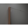 Mexen Kioto душ параван Walk-in 90 x 200 cm, ombre бяла 8 mm, розово злато - 800-090-101-60-86