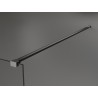 Mexen Kioto параван за душ Walk-in 140 x 200 см, бял омбре 8 мм, Gun Metal - 800-140-101-95-86