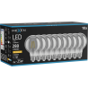 Mexen Vintis 10x LED нажежаема крушка E27, G80, 4W, Топла - 2200K, 280 lm, димна - L155-E27-0422-70x10
