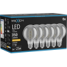 Mexen Vintis 6x крушка с нажежаема спирала LED E27, G80, 6W, Топла - 2200K, 350 lm, димна